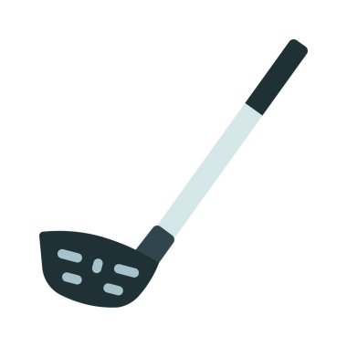 Golf topu ikonu. düz tasarım düz simge, vektör illüstrasyonu 