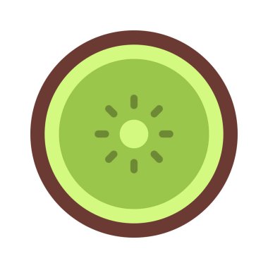 Kivi vektör simgesi, illüstrasyon 