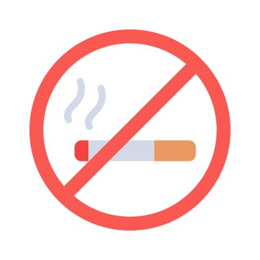 Smoking Web simgesi vektör çizimi yok