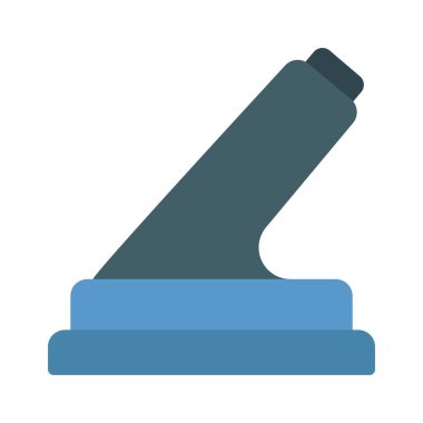 El freni web simgesi vektör çizimi