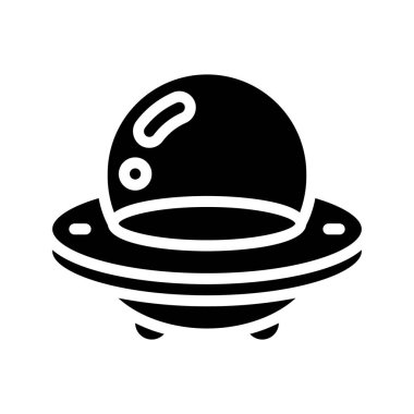 UFO web simge vektör çizim