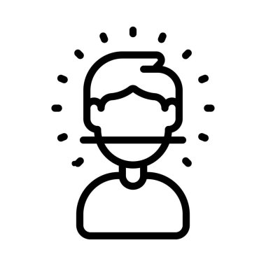 Yüz Tarama Simgesi Basit Vektör ResmiComment