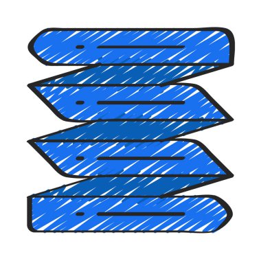 kurdele web simgesi vektör illüstrasyonu