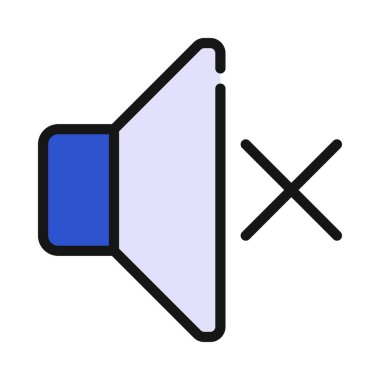 Ses Sesi Sesi Sesi Sesi web simgesi vektör illüstrasyonunu kapat