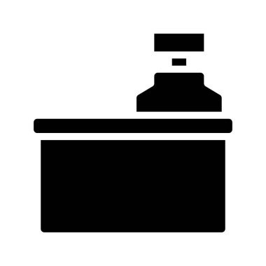 Para Kaydı Web simgesi vektör illüstrasyonu