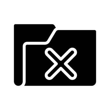 dizin simgesi, vektör illüstrasyonunu sil 