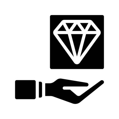 Değer Önerisi web simgesi vektör çizimi