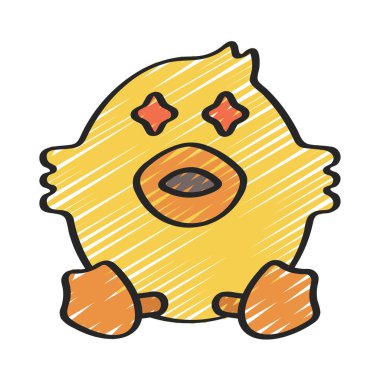  Yıldız Vuruşu Web simgesi vektör çizimi