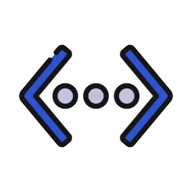 Ethernet Okları Ağ ikonu vektör illüstrasyonunu imzalayın