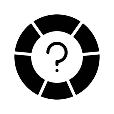 Can simidi simgesi. Web için yaşam şamandırası vektör simgesinin özet çizimi