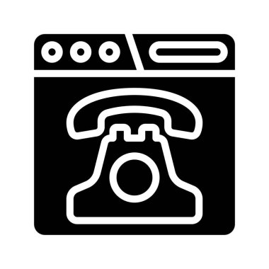 Web sitesi Sabit Satır Düğmesi vektör illüstrasyonuName 