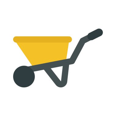 el arabası web simgesi vektör illüstrasyonu 