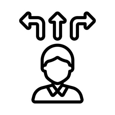 Karar Web simgesi vektör illüstrasyonu oluşturma