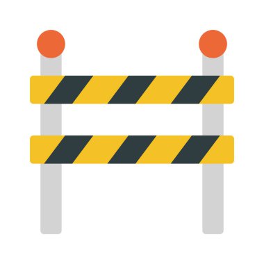 Işıklı Bariyer Web simgesi çizimi