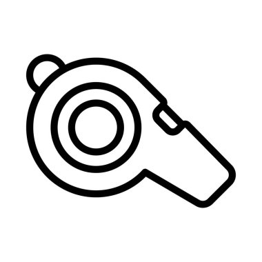 ıslık web simgesi vektör illüstrasyonu