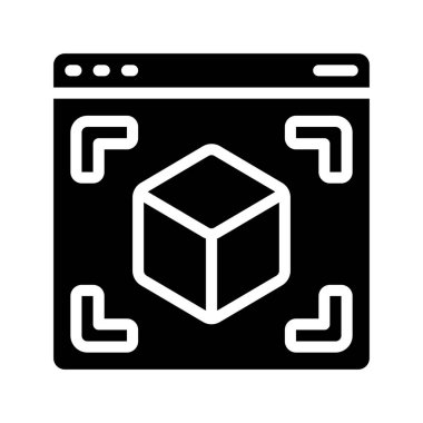 Nesneleri Yakala Web simgesi vektör resimlemesi 