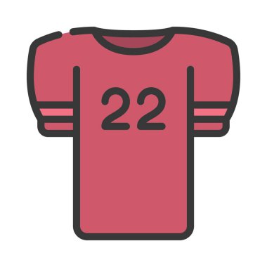 Amerikan Futbol web sitesi vektör illüstrasyonu