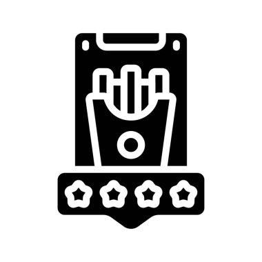 Gıda Uygulaması Teftiş Ağı vektör çizimi 