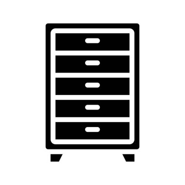 Çekmeceye Birim Web simgesi çizimi 