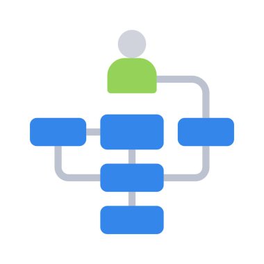 Kullanıcı Akımı web simgesi vektör çizimi