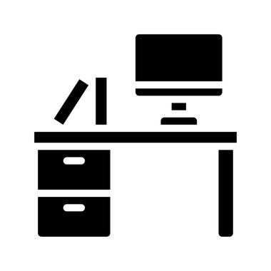 Ofis Masası Çekmeceleri Web simgesi çizimi