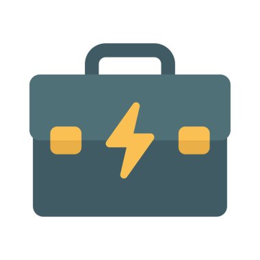 İş Enerjisi Web simgesi vektör çizimi