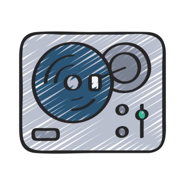 pikap simge vektör çizim