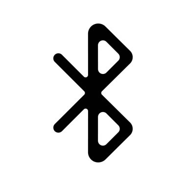  Bluetooth Düğmesi vektör illüstrasyonu 