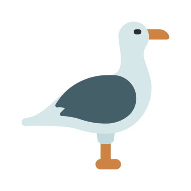 martı simge vektör çizim