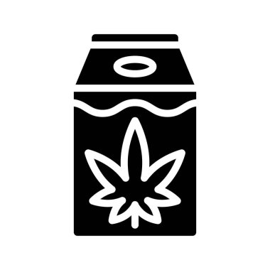 Kenevir sütü vektör illüstrasyonuName