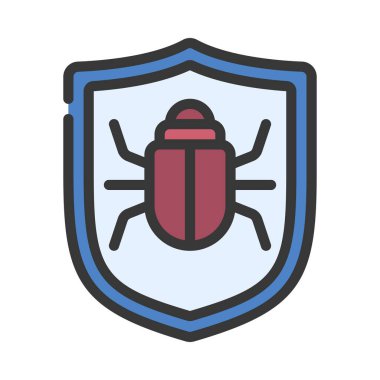 Hata Koruma Ağı vektör illüstrasyonuName