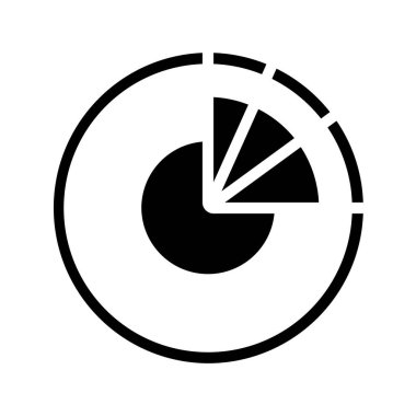 grafik vektör düz simgesi