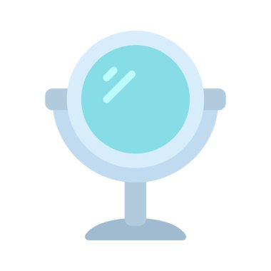 Ayna Web ikonu vektör illüstrasyonunu Yapılandır