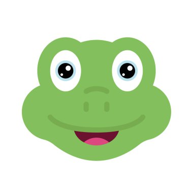 Frog web icon vector illustration