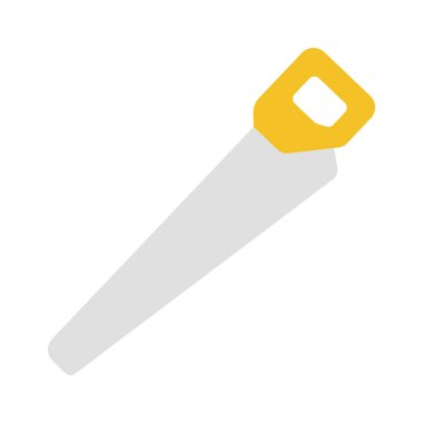 Saw Aracı Web simgesi vektör illüstrasyonu