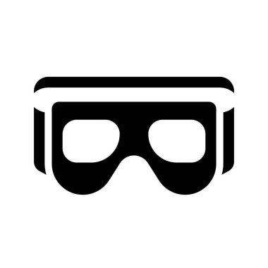 Ninja Maskesi Web simgesi vektör çizimi