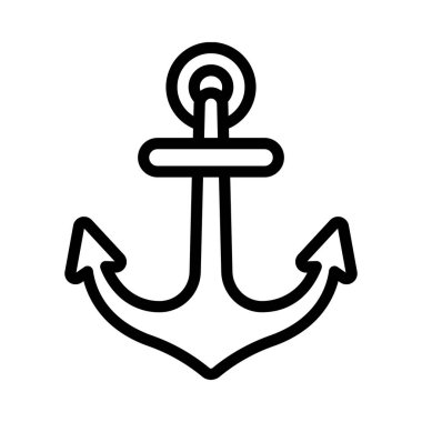 anchor vektör vektör illüstrasyonu 