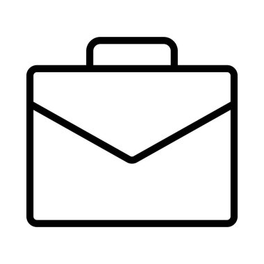 İş Dosyası Simgesi, vektör illüstrasyonu