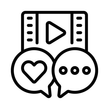 İçerik Bağlantı Web simgesi vektör illüstrasyonu