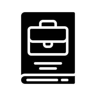 iş kitap simgesini, vektör çizim