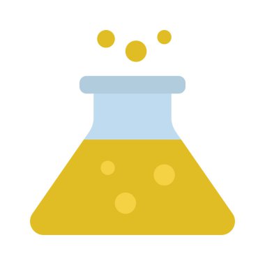 Üçgen Beaker ağ ikonu vektör çizimi