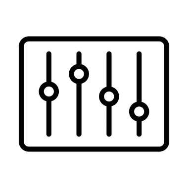 Ayarlar Web simgesi vektör illüstrasyonunu Denetler