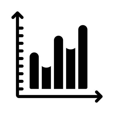 business Rounded Wave Grafik simgesi, vektör illüstrasyonu