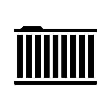 İntercool ağ simgesi vektör illüstrasyonu