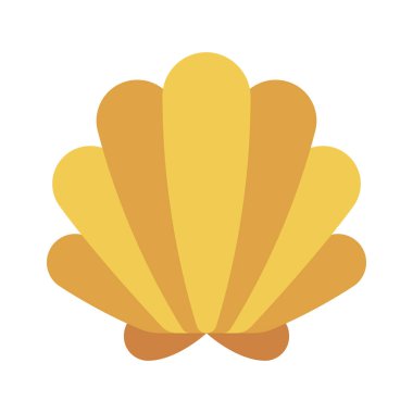 Deniz kabuğu simgesi, anahat stili