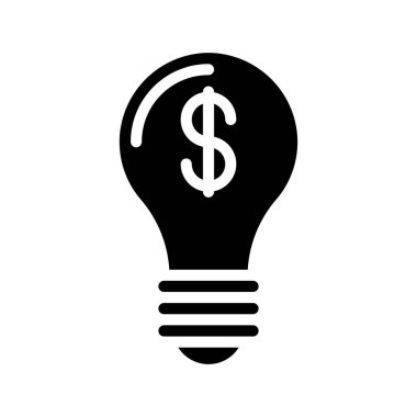 Financial Ideas icon, vector illustration                                                    