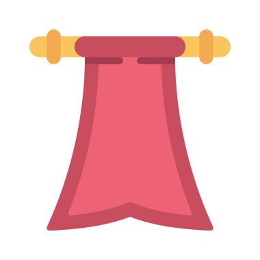 Kaydırılmış web simgesi vektör illüstrasyonu                