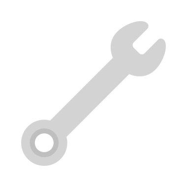 Anahtar araç simgesi, düz biçim