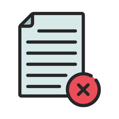 Kağıtsız simge vektör illüstrasyonuna git