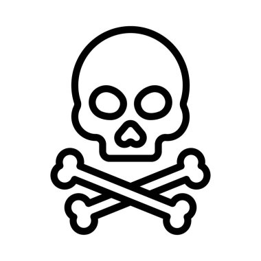 toksik ikon vektör illüstrasyonu